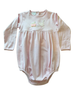 Pink Stripe Mommy & Daughter Bubble (Baby)