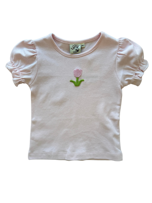 Flutter Sleeve Tulip Top (Toddler)