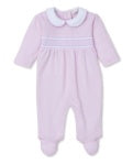 Pink CLB Smocked Footie
