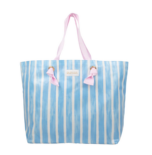 TBBC Isabelle Beach Bag - Sea Wall Stripe/ Palm Beach Pink