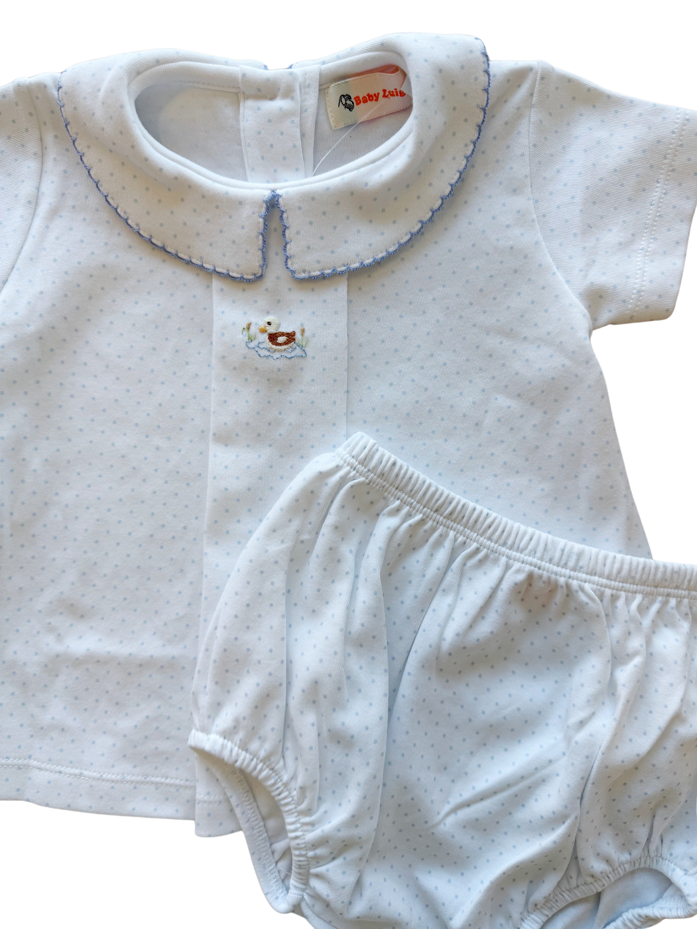 Baby Duck Bitty Dot Diaper Sets (Toddler)