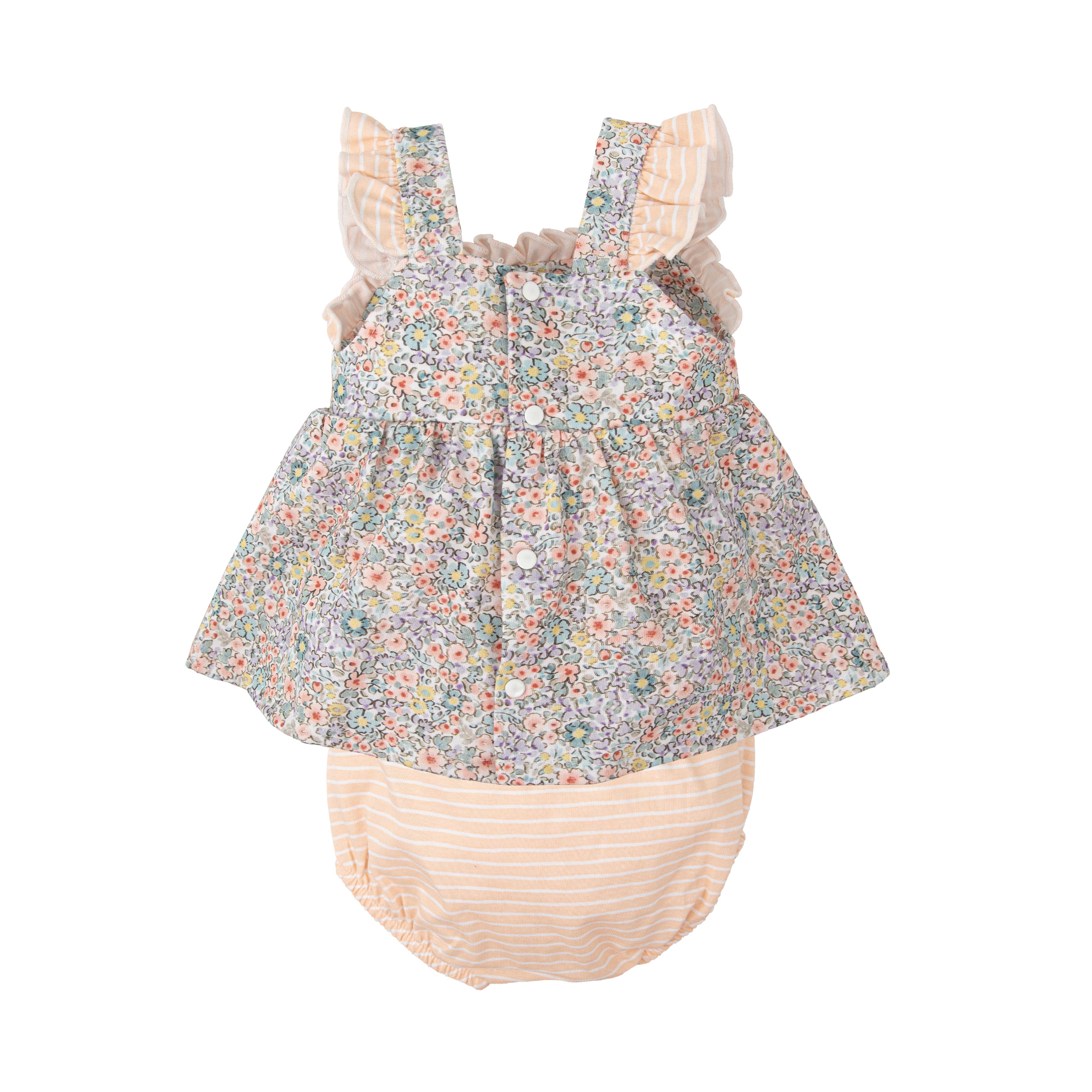 Liberty Knitted Dress & Diaper Cover (Baby)