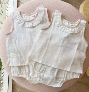 Ruffle Woven Baby Set (Baby)