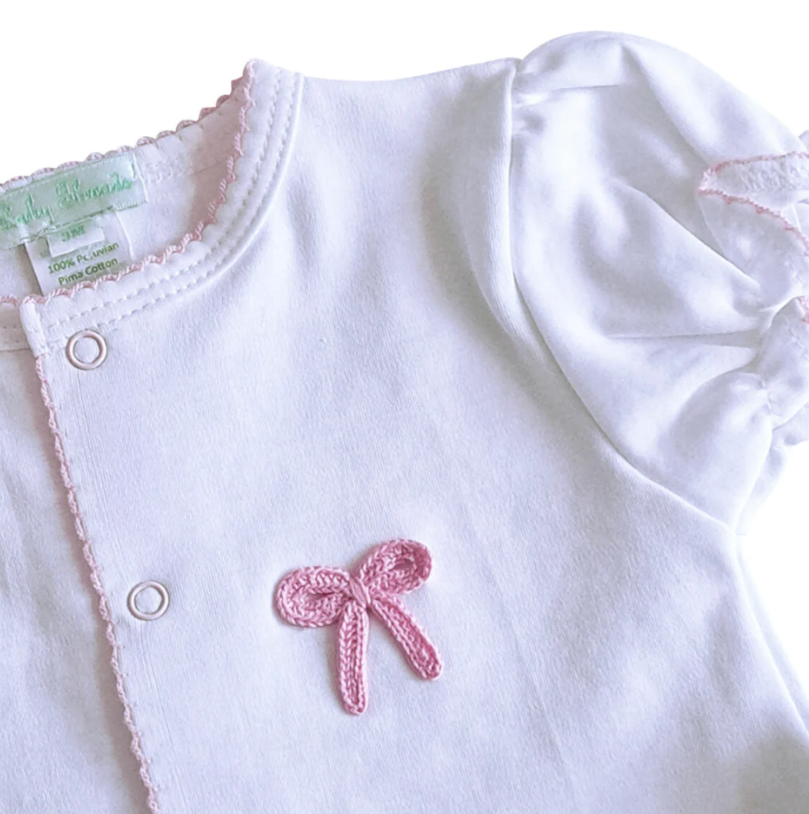 Bows Crochet Diaper Set