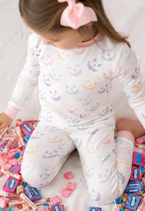 Pink Peek-a-Boo Sweet Pea PJ Set (Kid)