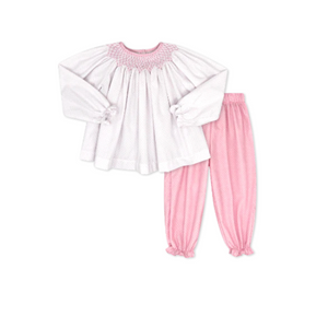 Pink Dot Betsy Gathered Pant Set (Baby)