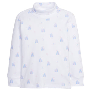 Girls Printed Turtleneck-Castle (Kid)