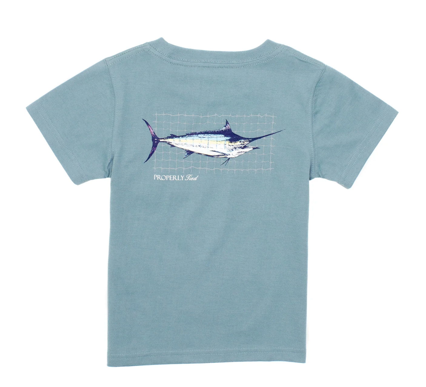 Swordfish Steel Blue Tee (Toddler)