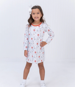 Mary Chase Dress-Playful Pup (Toddler)