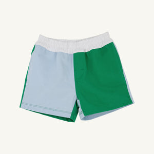 Blue/Green Colorblock Sheffield Short (Kid)