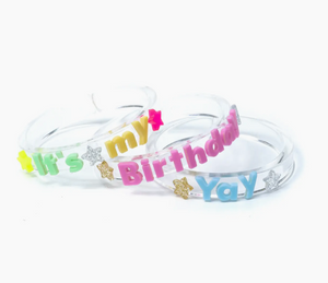Its My Birthday Bracelets