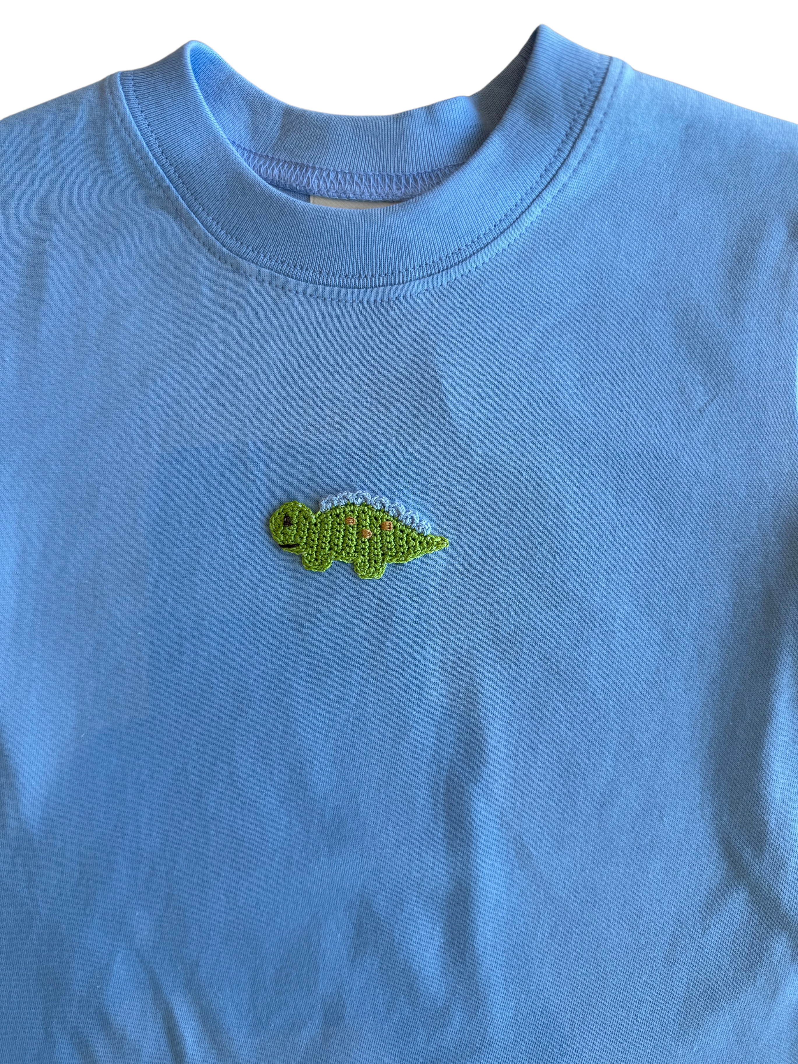 Blue Stegosaurus Top (Toddler)