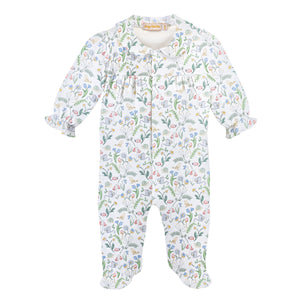 Prairie Beauty Printed Footie with Round Collar (Baby)