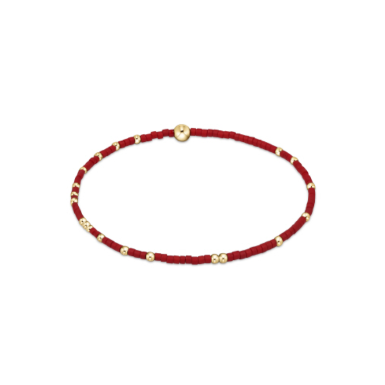 Crimson Gameday Hope Unwritten Bracelet