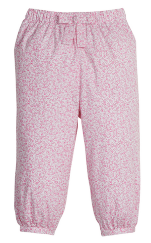 Pink Vinings Banded Bow Pants (Baby)