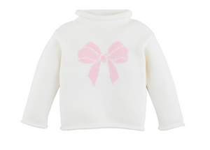Bow Rollneck Sweater (Toddler & Kid)