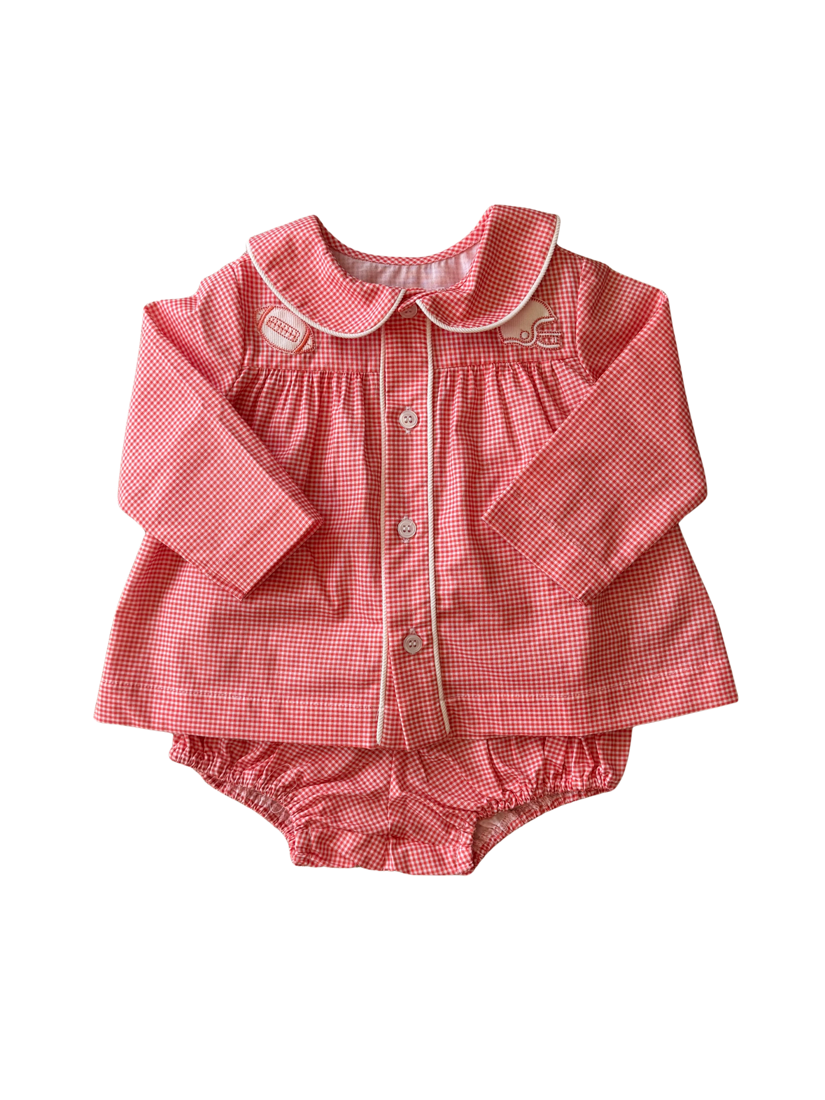Orange Clemment Bloomer Set (Toddler)