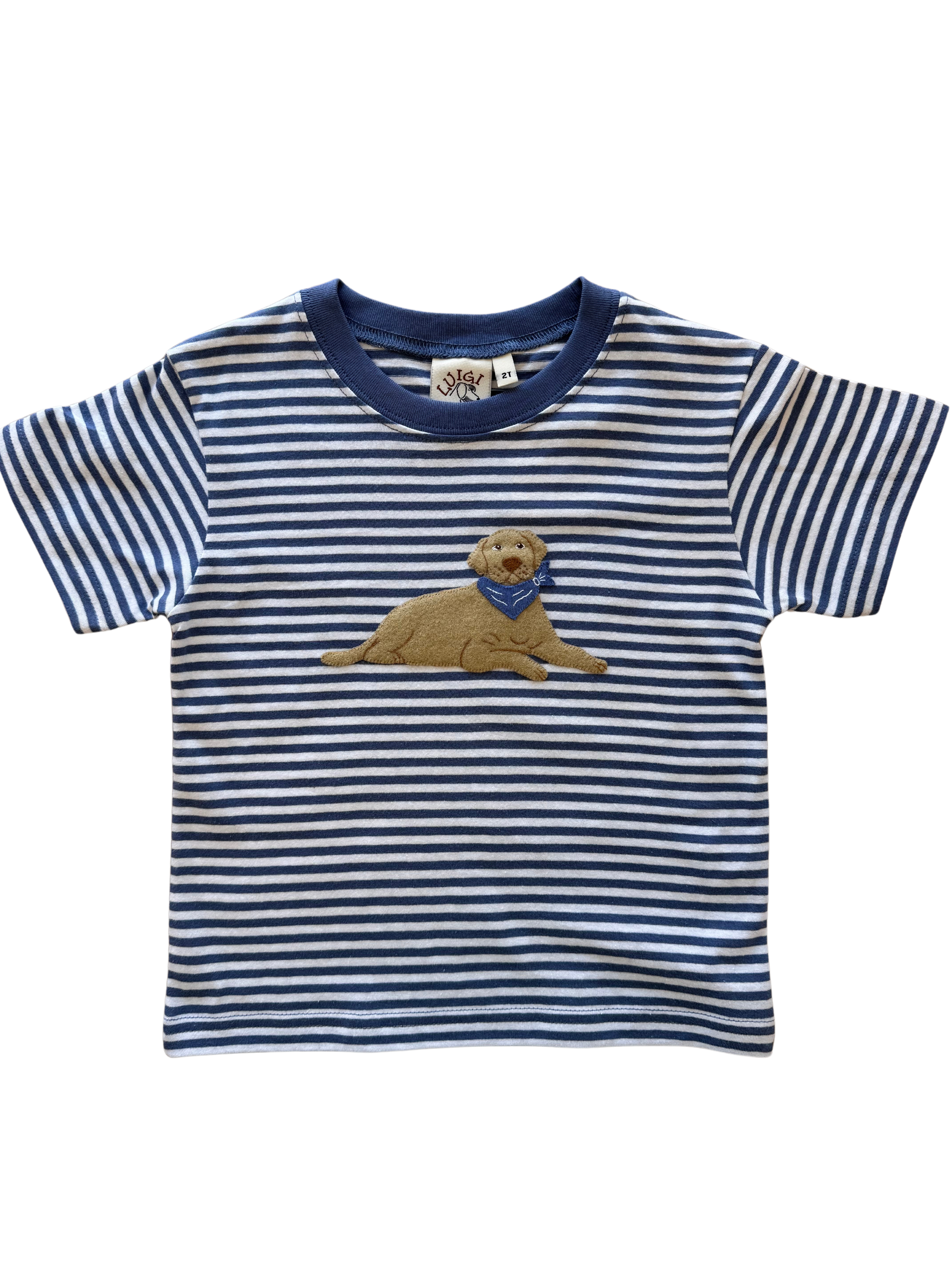 Stripe Lab with Bandana Top (Toddler)