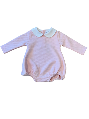 Girl Pink Quilted Bubble (Infant)