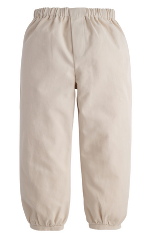 Pebble Twill Banded Pant