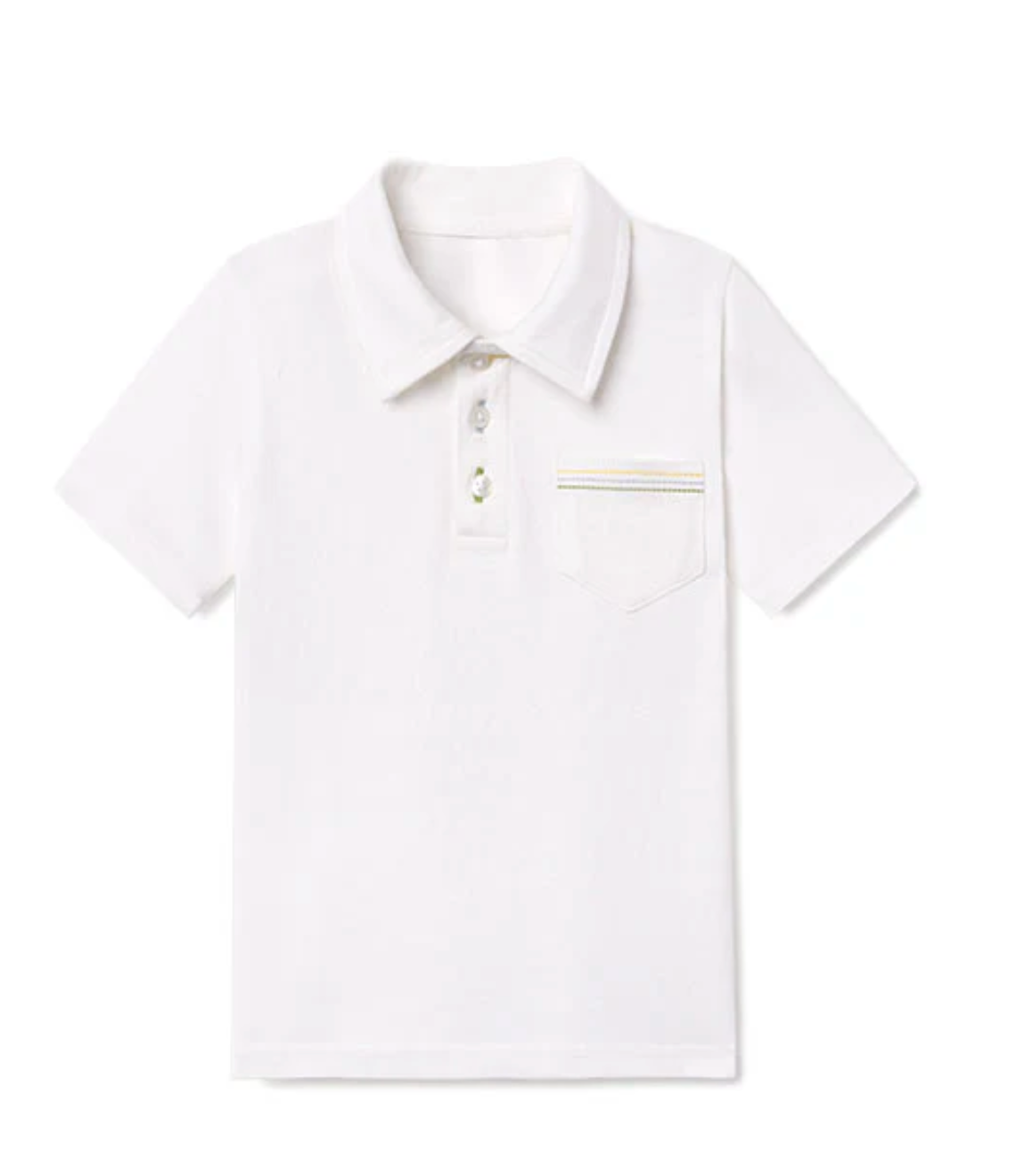 Jackson Polo - White (Kid)