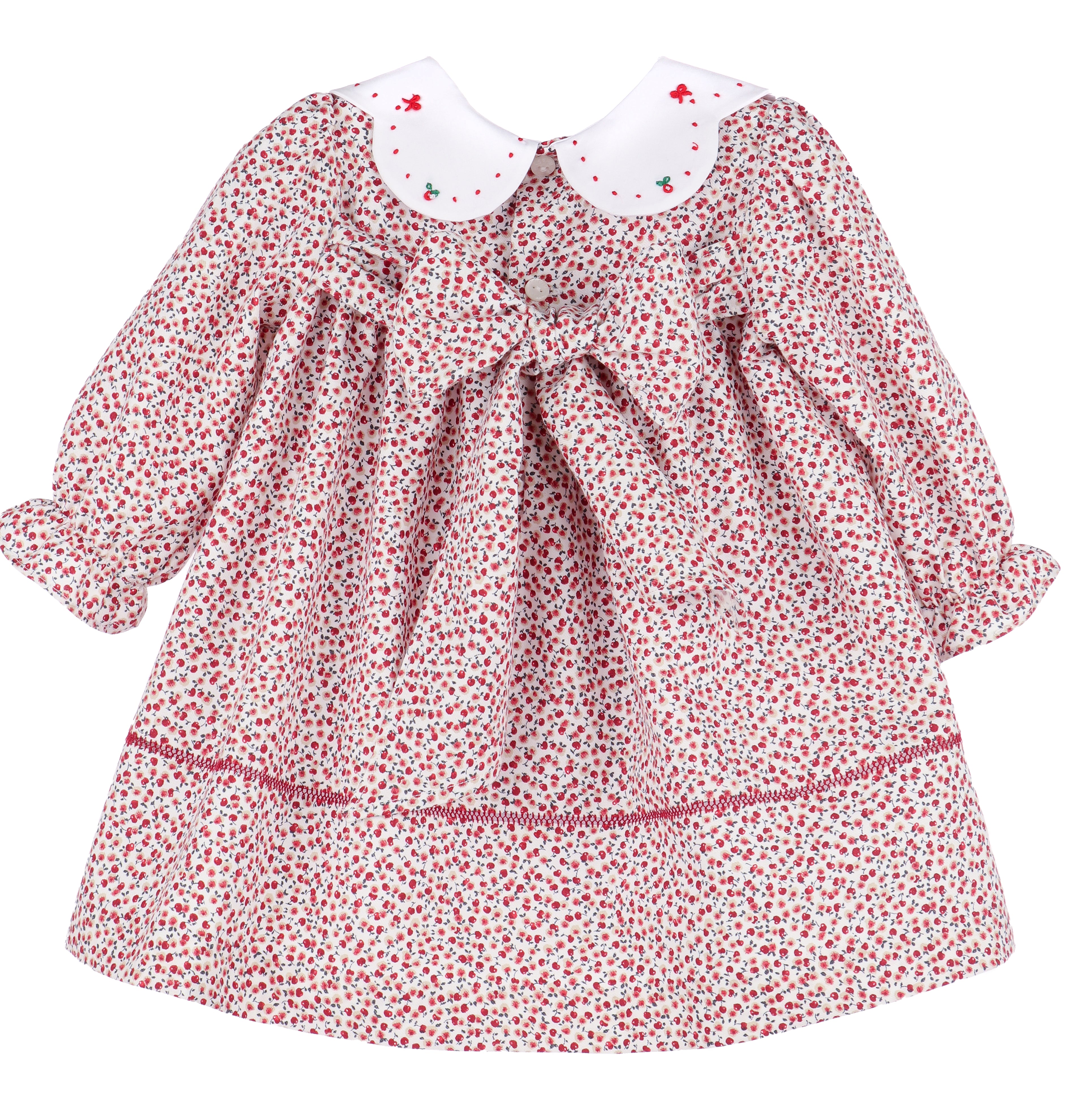 Red Apple Orchard Dress (Toddler)