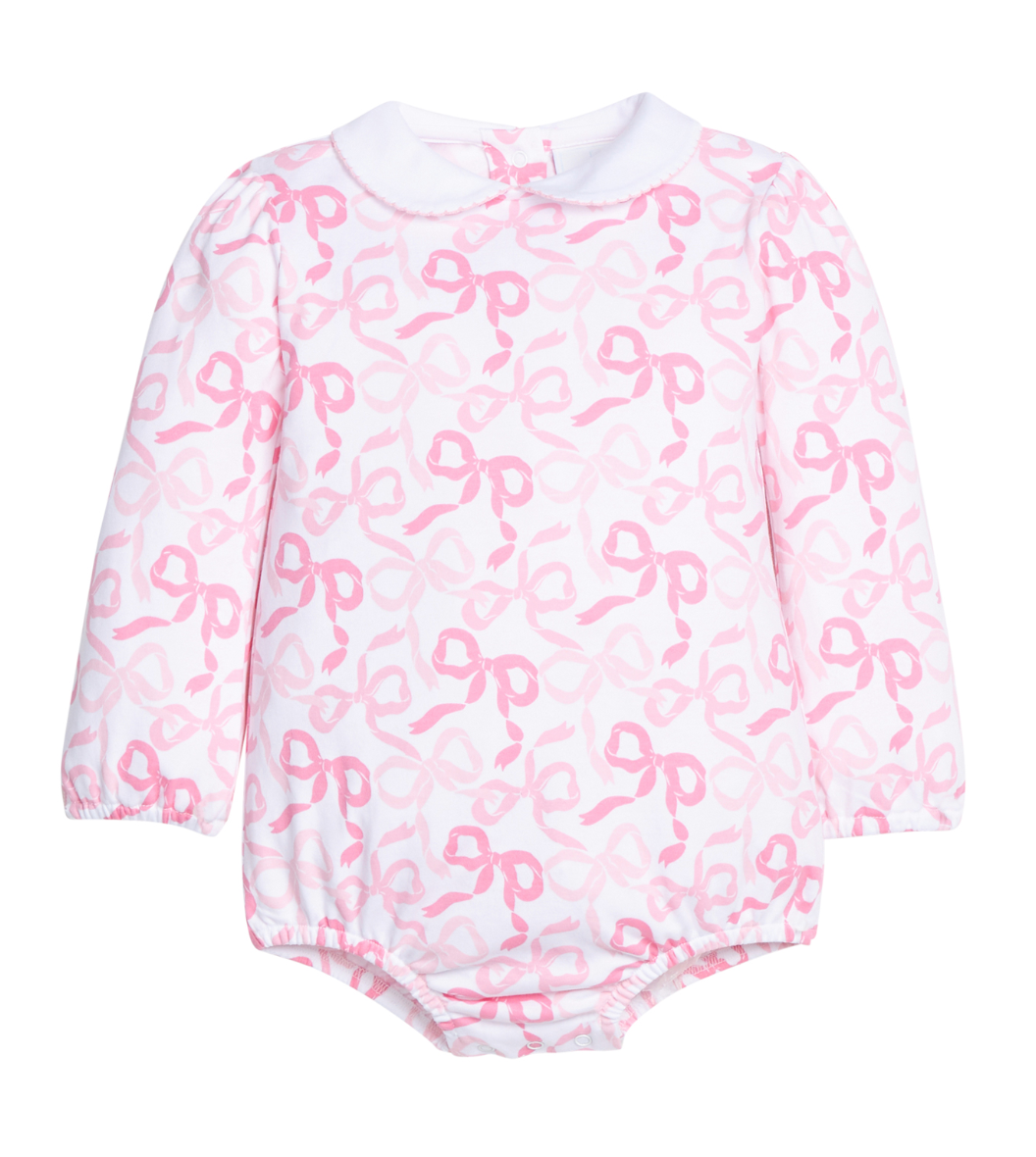 Bows & Ribbons Printed Peter Pan Bubble (Infant)