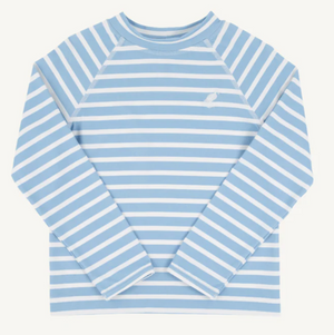 Sarasota Sky Stripe Walker's Wave Swim Shirt (Toddler)