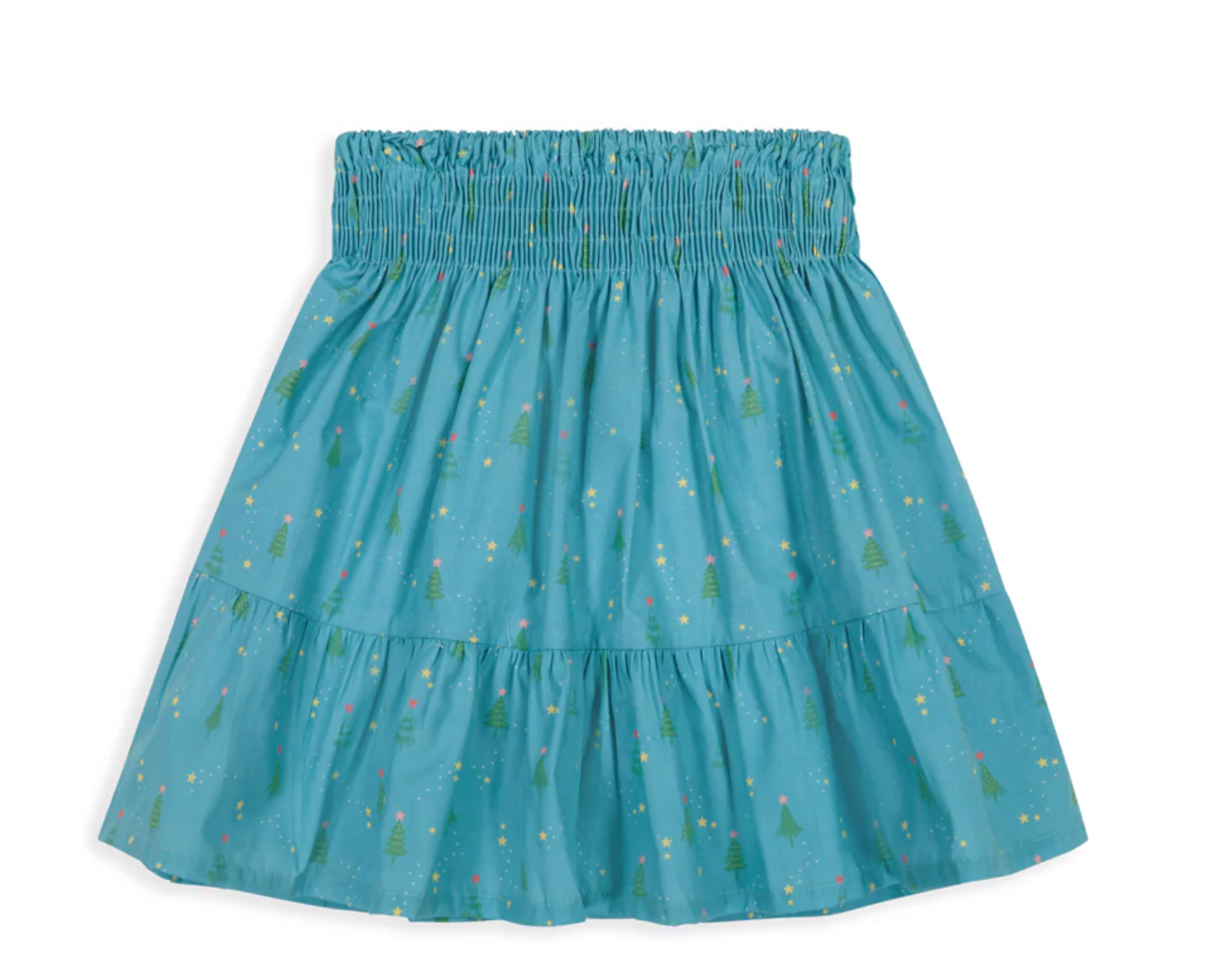 Yuletide Belinda Smocked Skirt