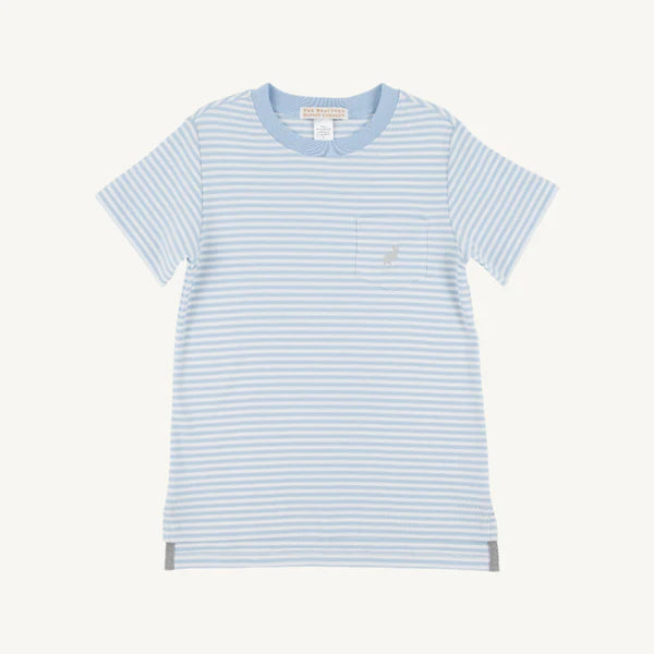 Beale St Blue Stripe Carter Crewneck