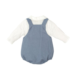 Blue Overall Bubble (Infant)