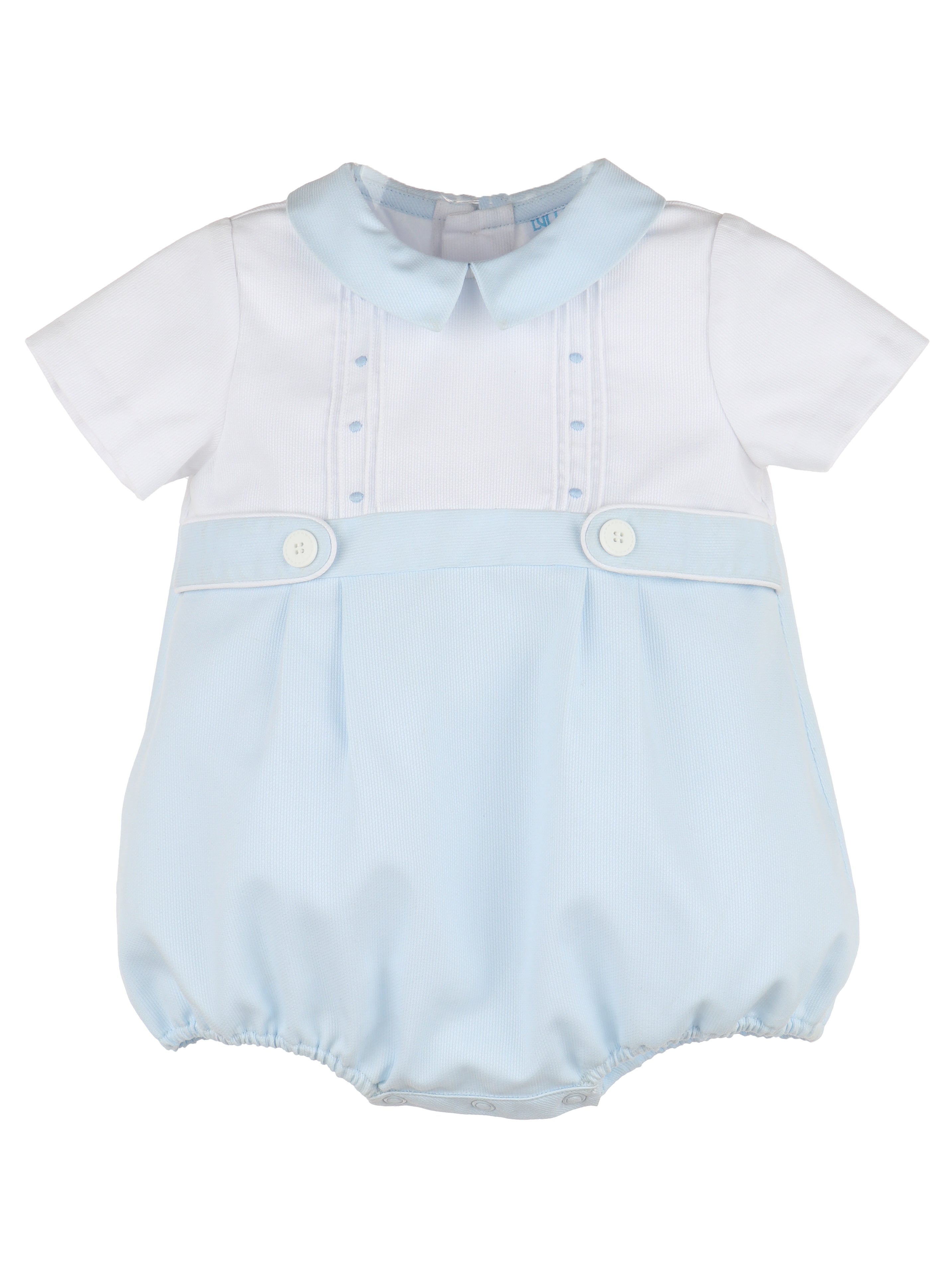 Dots Blue Boy Bubble (Baby)