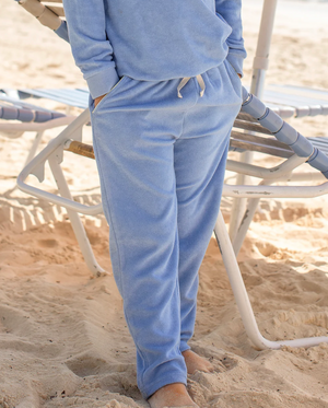 Clearwater Blue French Terry Pant (Toddler)