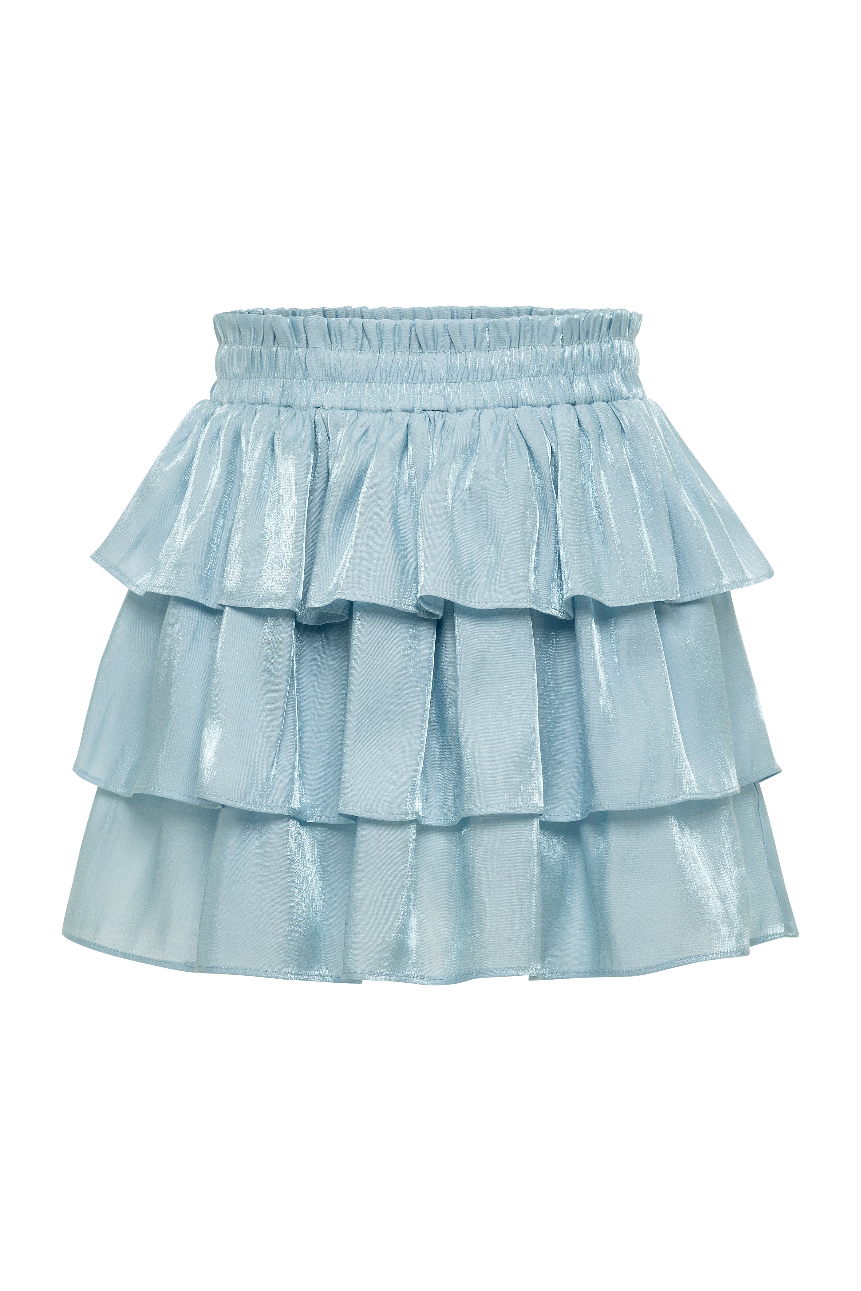 Luna Skirt-Light Blue & Purple