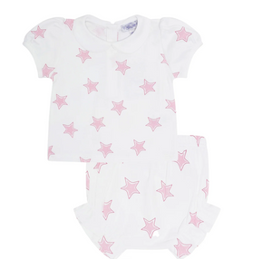 Pink Stars Diaper Set (Infant)