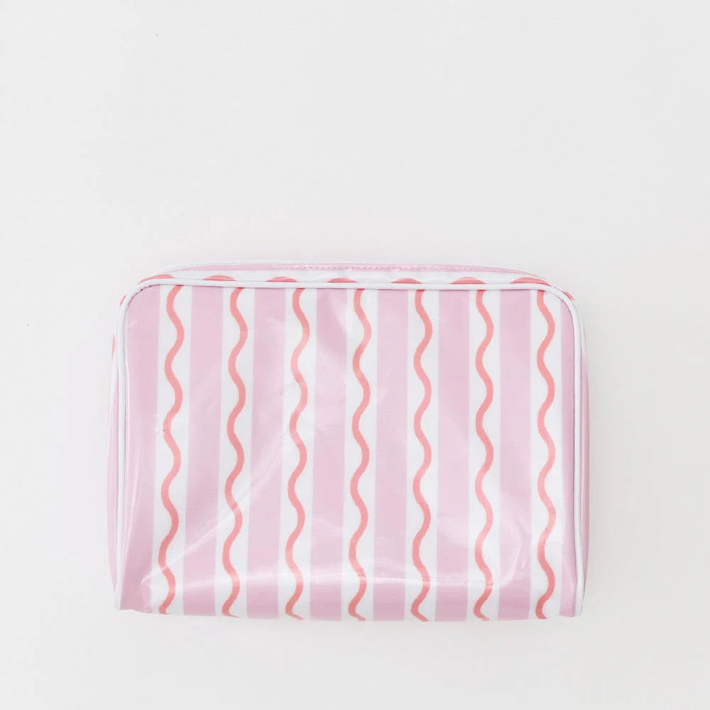 Large Patterned Toiletry Bag