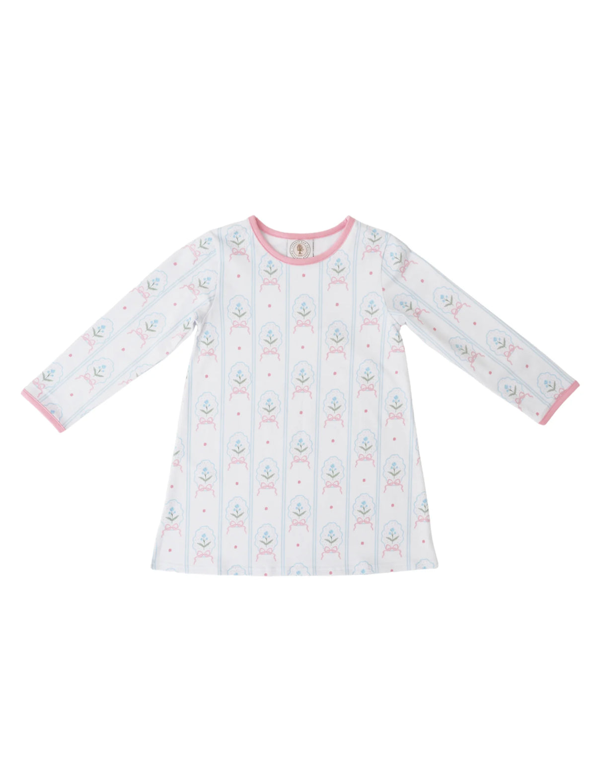 Rose Cameo Susie Swing LS Dress