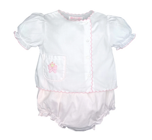 Bow Diaper Set (Infant)