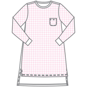 Mini Checks LS Nightdress