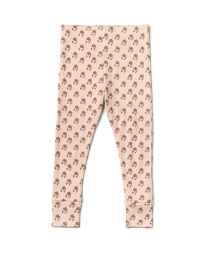 Textured Floral Leggings