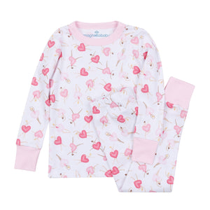 Dancing Hearts Long Pajama (Toddler)