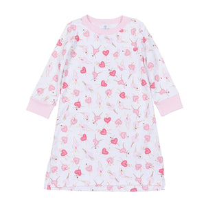 Dancing Hearts Nightdress (Big Kid)