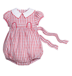 Hartford Plaid Bibie Bubble (Baby)
