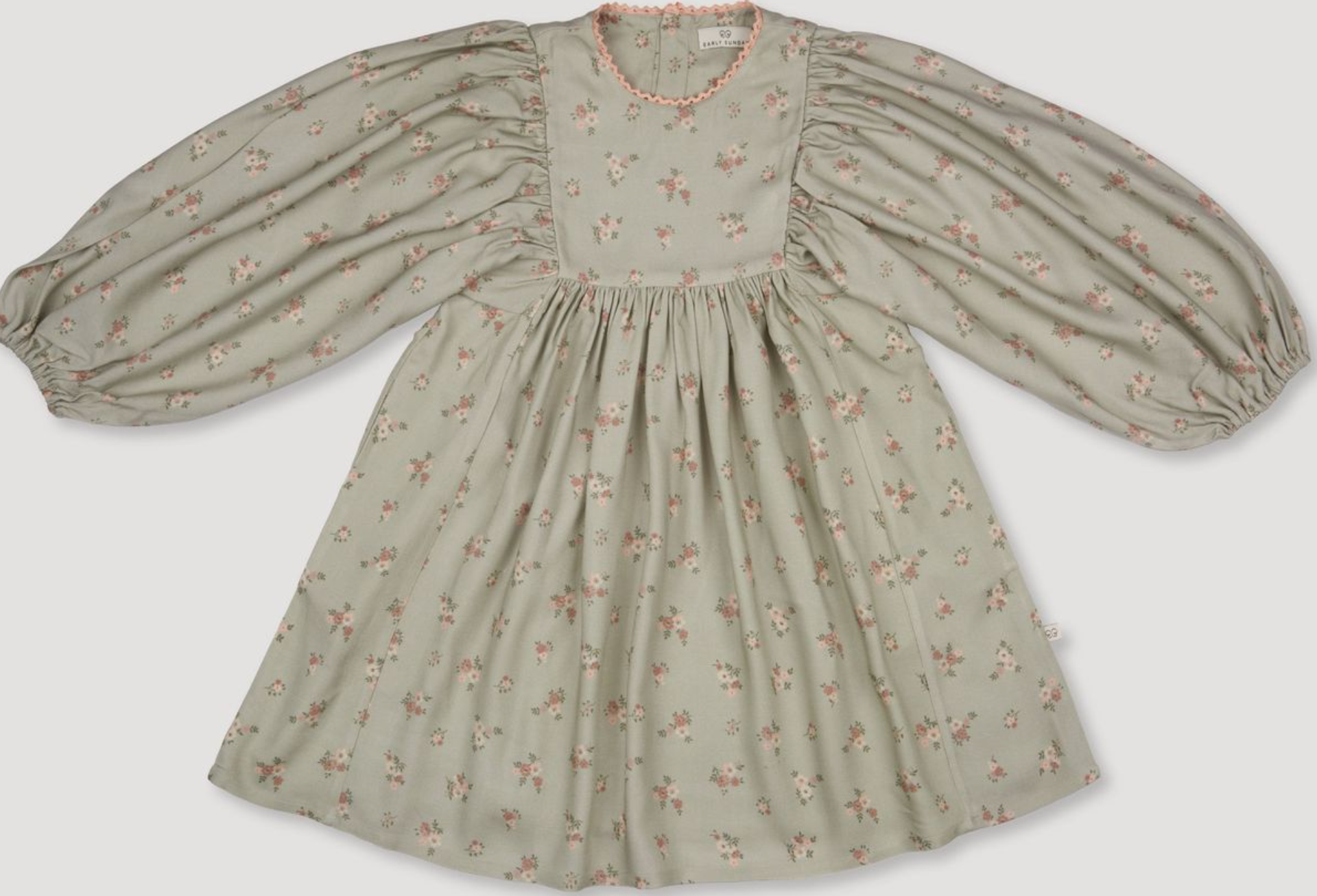 Ditsy Bouquet Jade Belle Dress