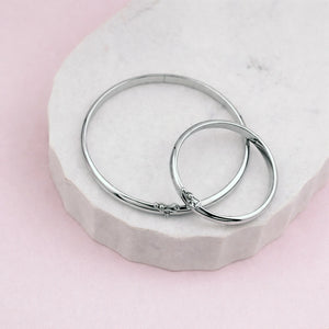 Classic Silver Bangle Bracelet 0-12M