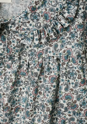 Floral Paisley Printed Blouse