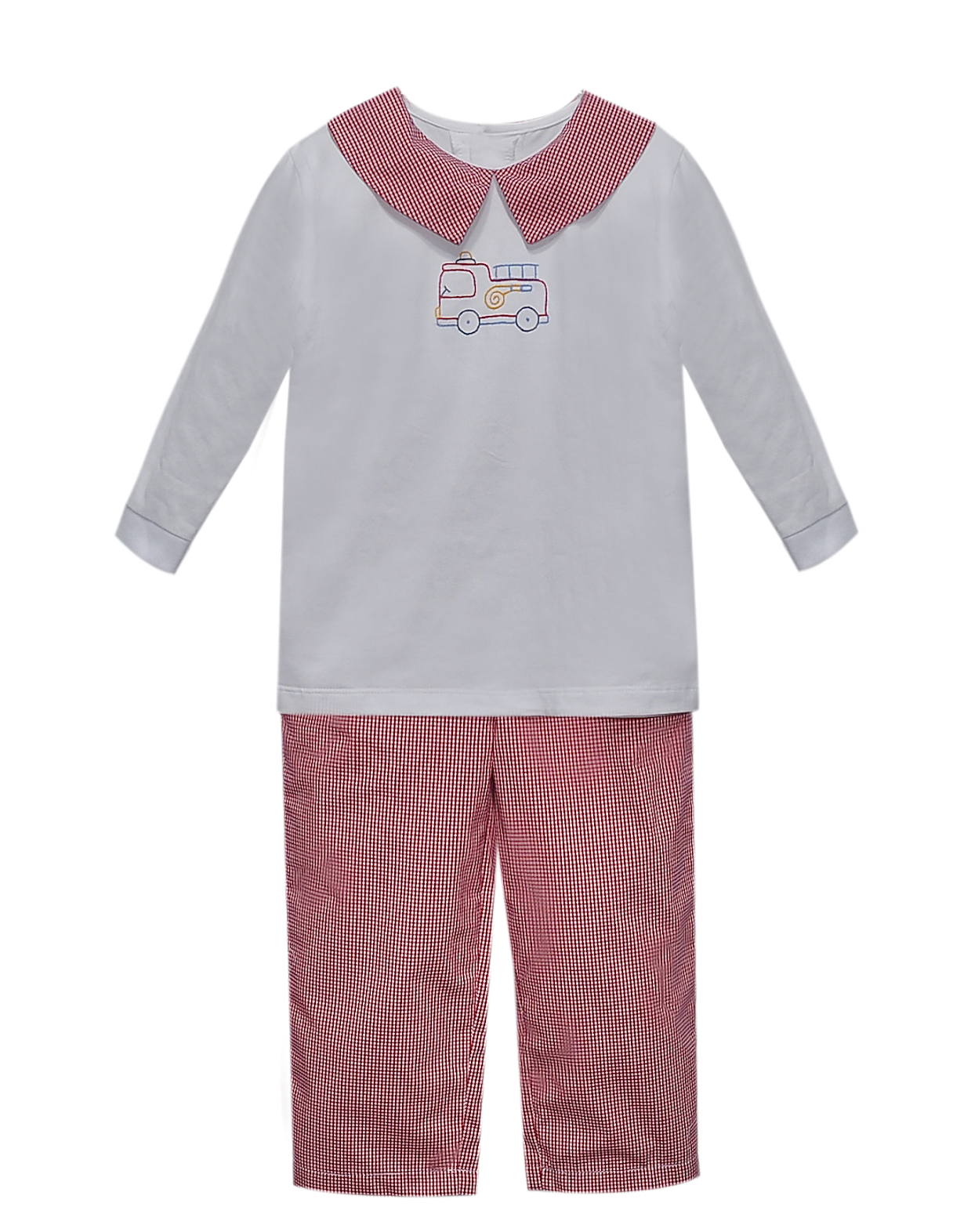 Rescue Truck Beau Boy Short Set (Kid)