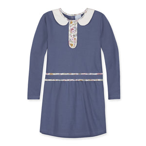 Carly Steel Blue Dress (Toddler)