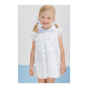 Blue Bow Dress (Toddler)