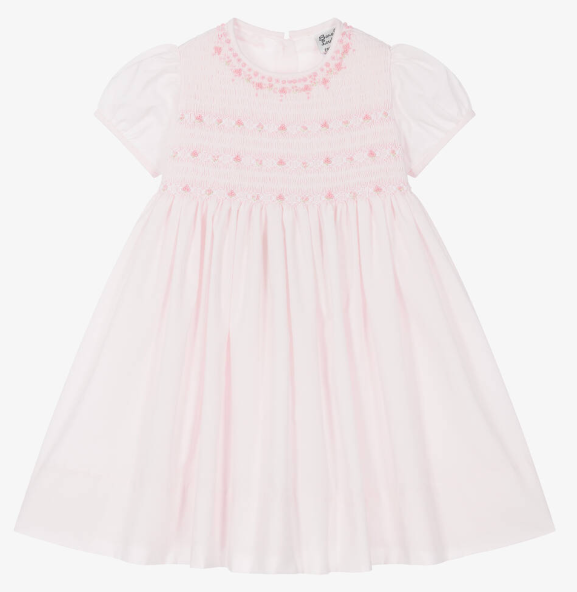 Pink Smocked Bud Dress